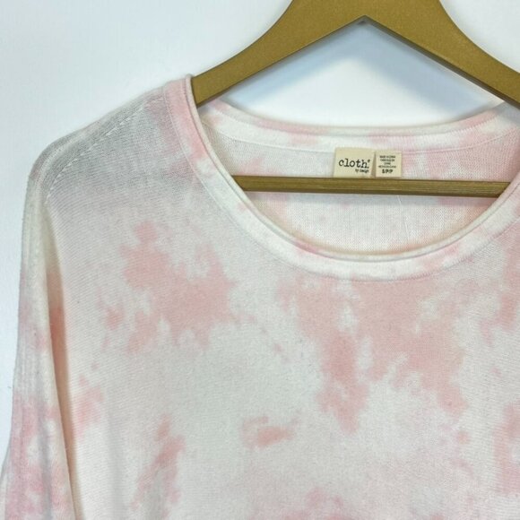 NWT Cloth by Design Pink Tie Dye Knot Tunic Top - Picture 4 of 10